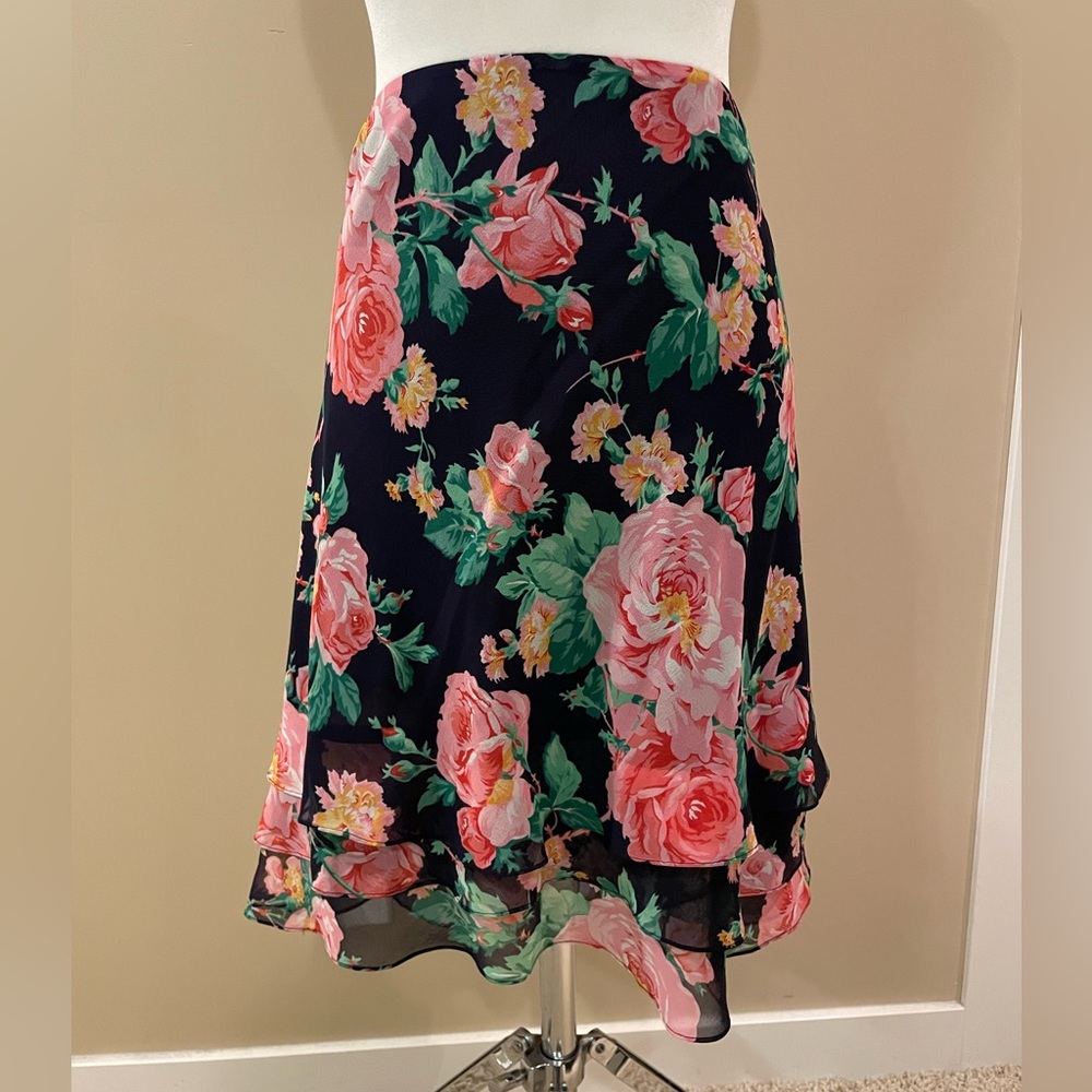 Ralph Lauren Floral Skirt sz 16